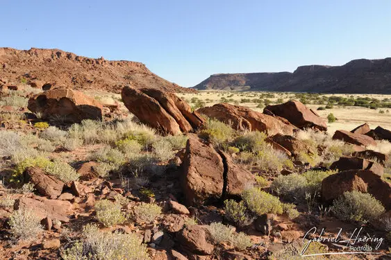 Photographic portfolio of Damaraland landscapes